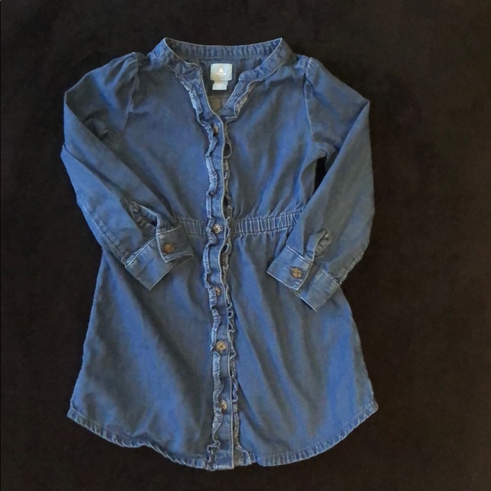 Baby Gap Girls Denim Dress